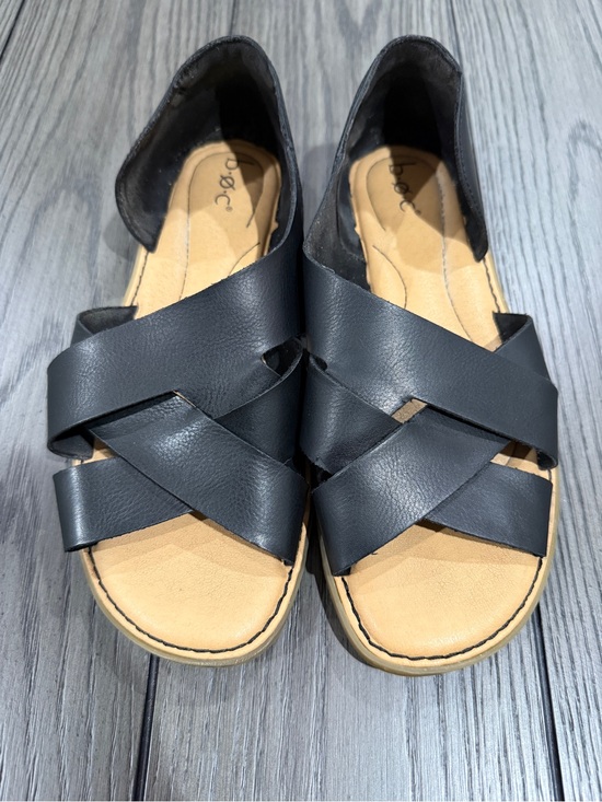 boc Shoes - B.O.C Born Concept Kamryn Sandal Black Size 8M Comfort Insole Versatile Bohemian